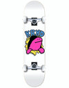 Krooked Shmoo Face First Complete Skateboard - 8"