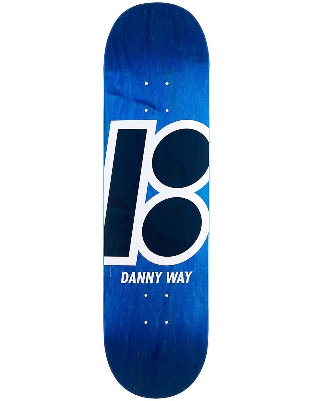 Plan B Way Stained Skateboard Deck - 8.5"