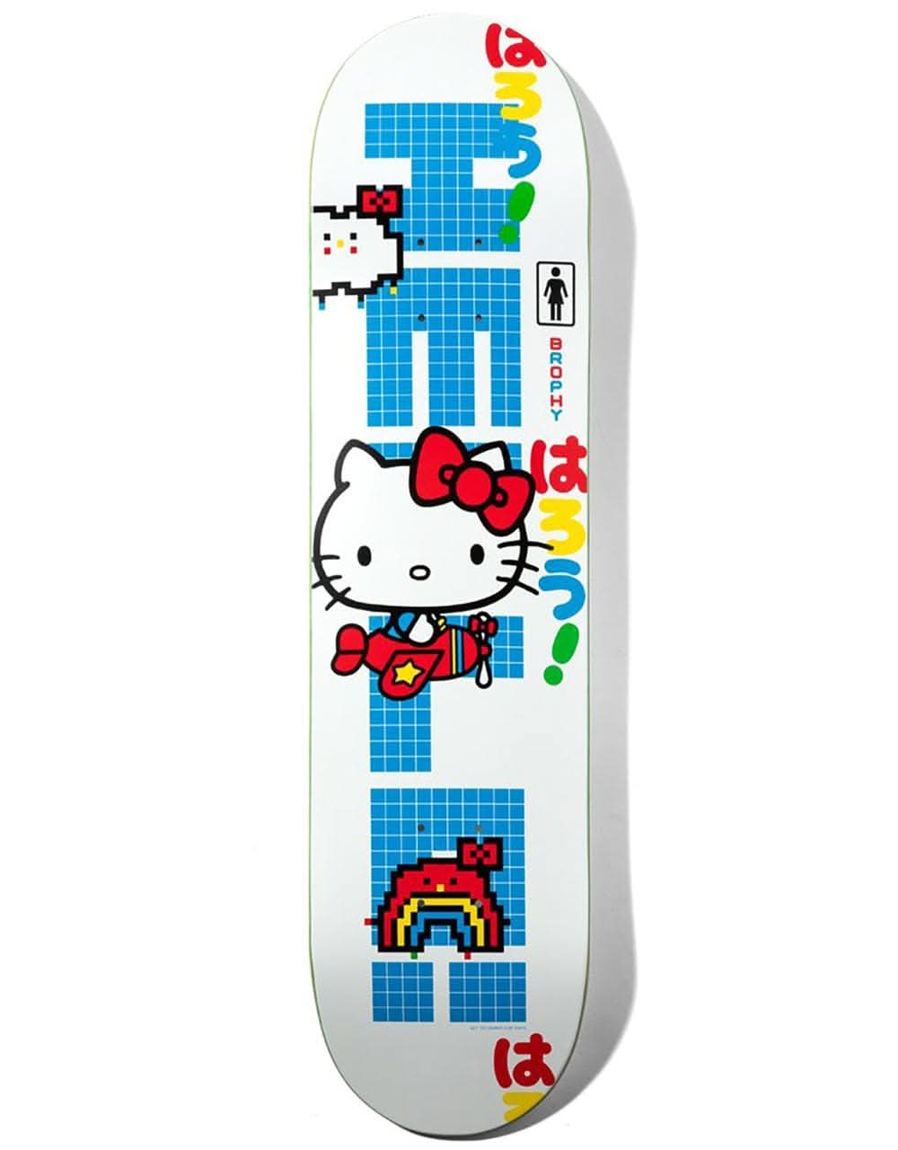 Girl x Hello Kitty Brophy Skateboard Deck - 8"