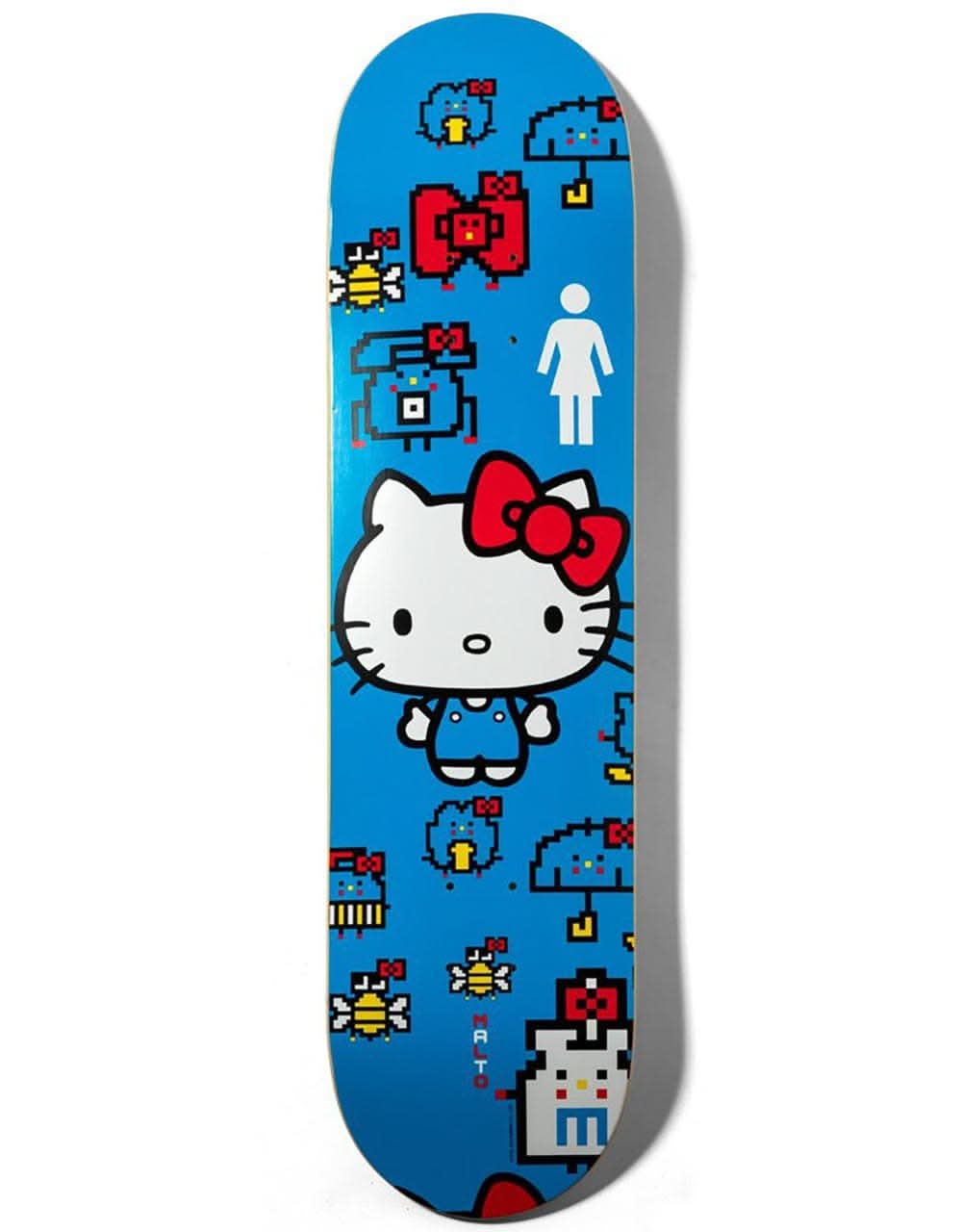 Girl x Hello Kitty Malto Skateboard Deck - 8.25"