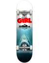 Girl Malto Shark Attack Complete Skateboard - 7.75"