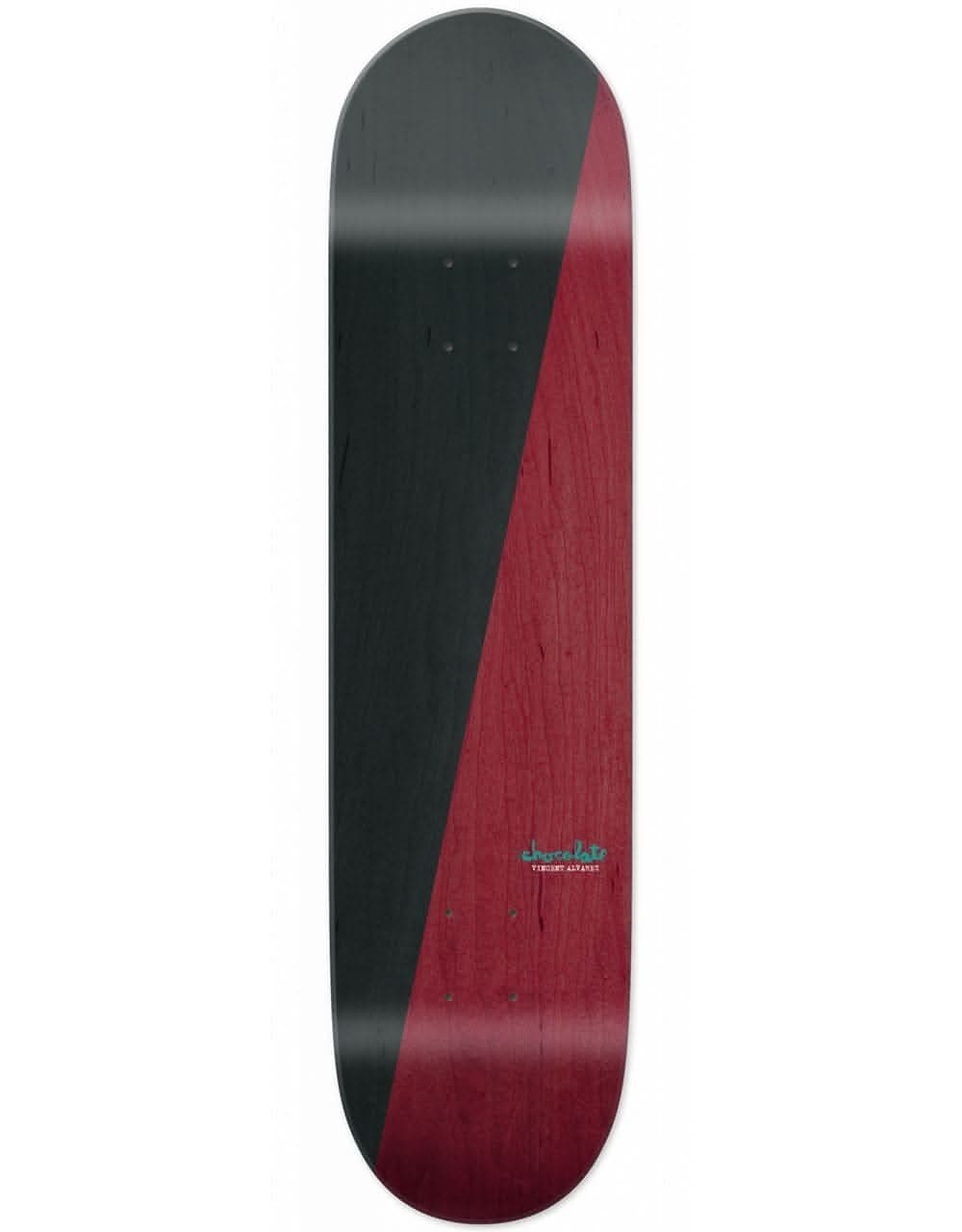 Chocolate Alvarez Shadow Chunk Skateboard Deck - 8"