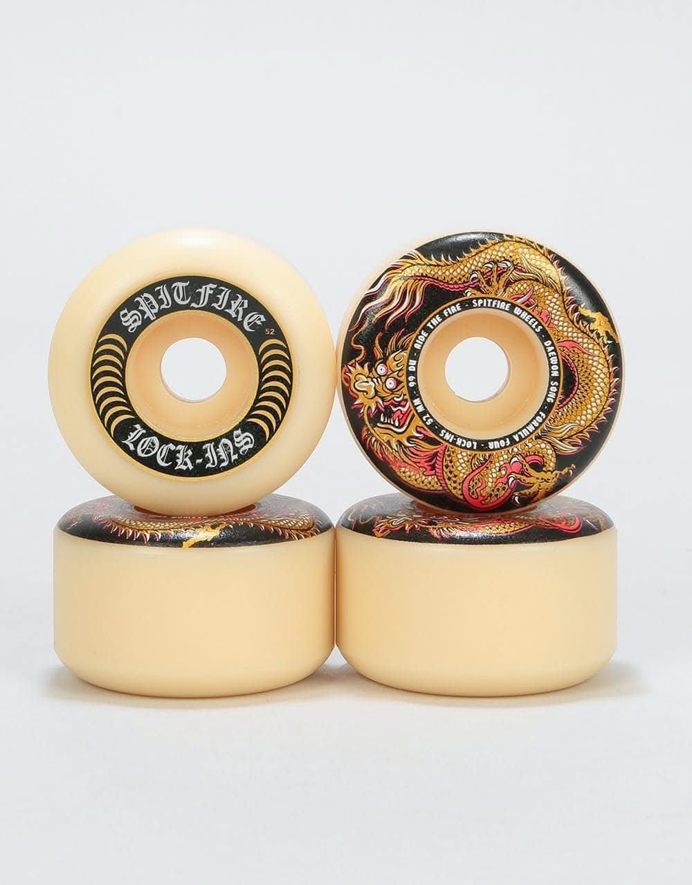 Spitfire Daewon Fury Formula Four Lock Ins 99d Skateboard Wheel - 52mm