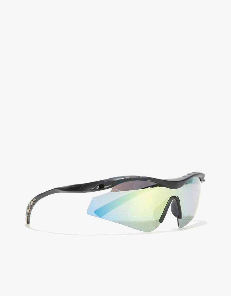 Route One Blitz Mirrored Sunglasses - Black