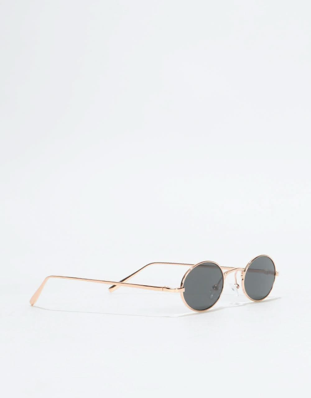 Route One Lennon Sunglasses - Black/Gold