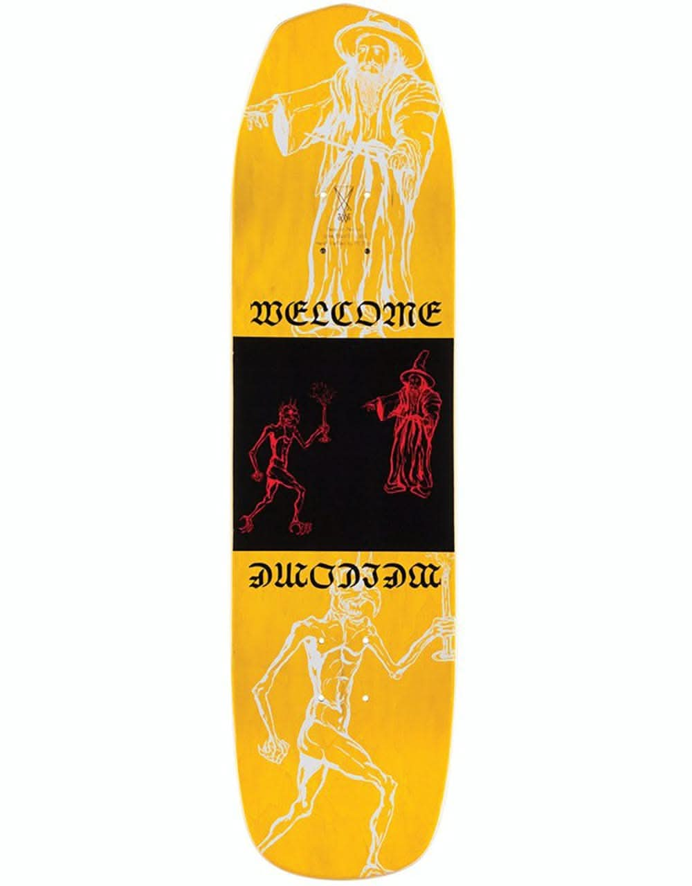 Welcome Sloth on Vimana Skateboard Deck - 8.25"