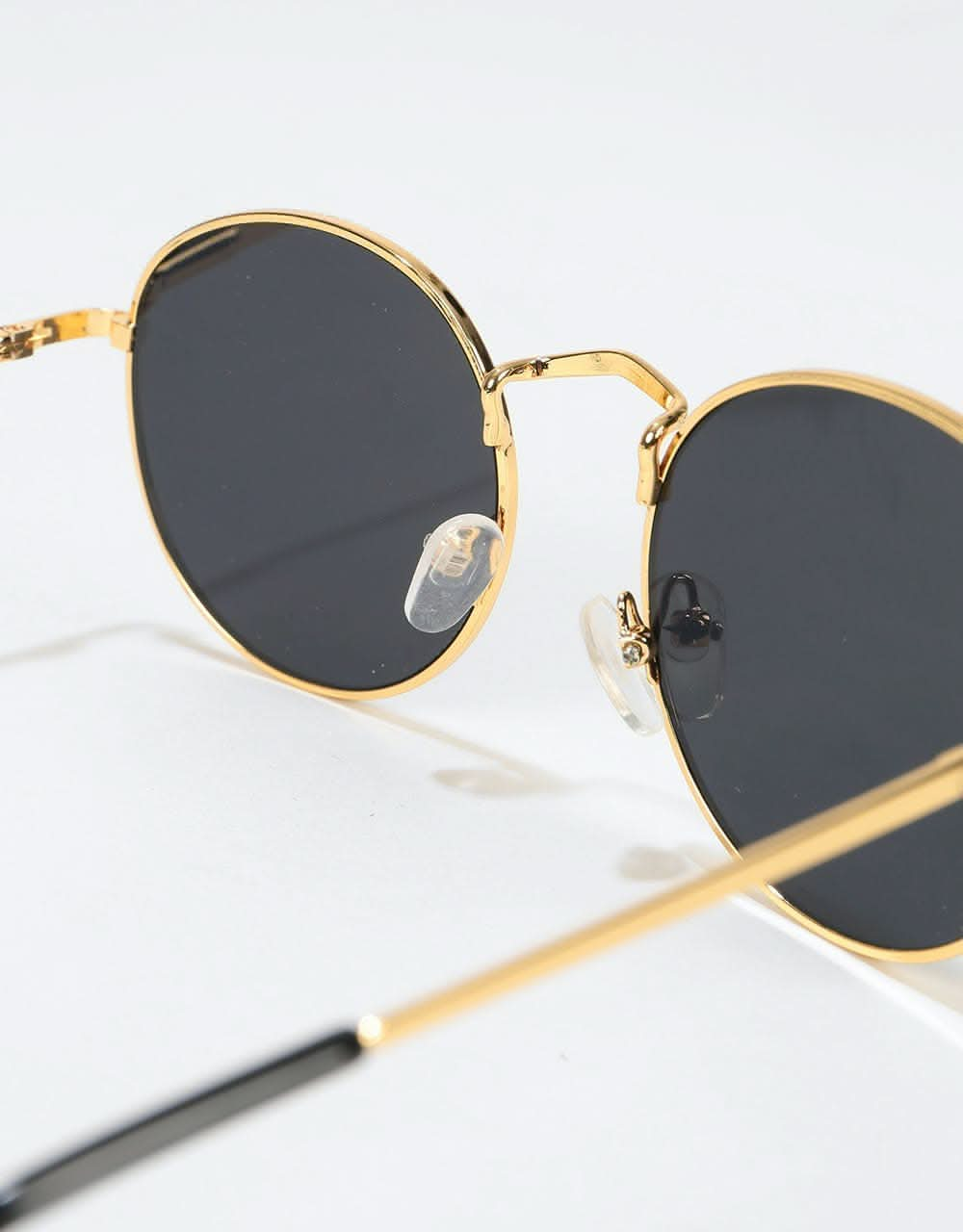 Glassy Sunhater Ridley Sunglasses - Gold