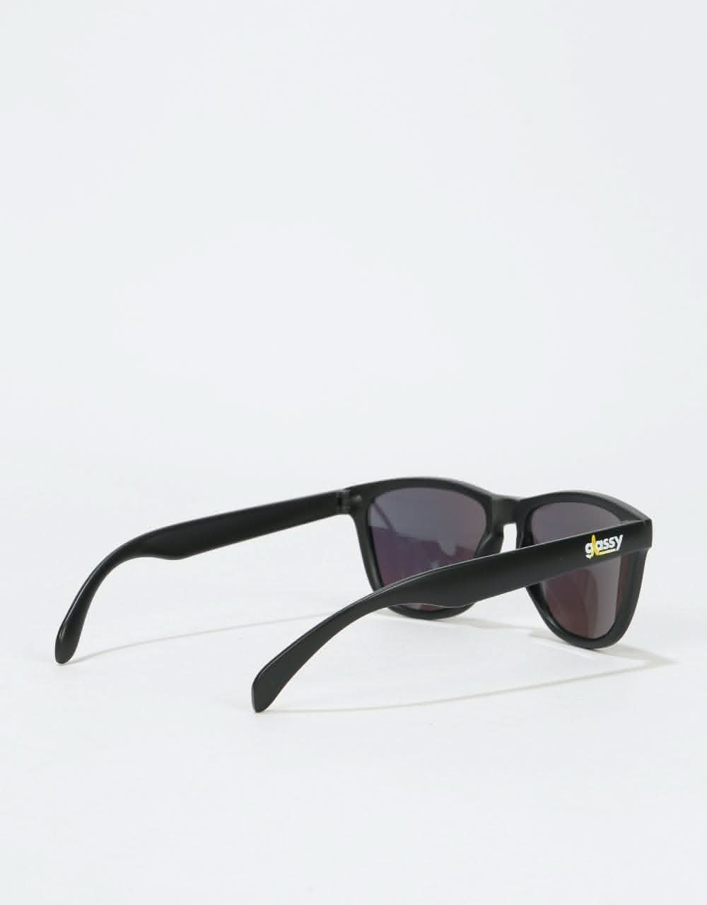 Glassy Sunhater Deric Sunglasses - Black/Gold