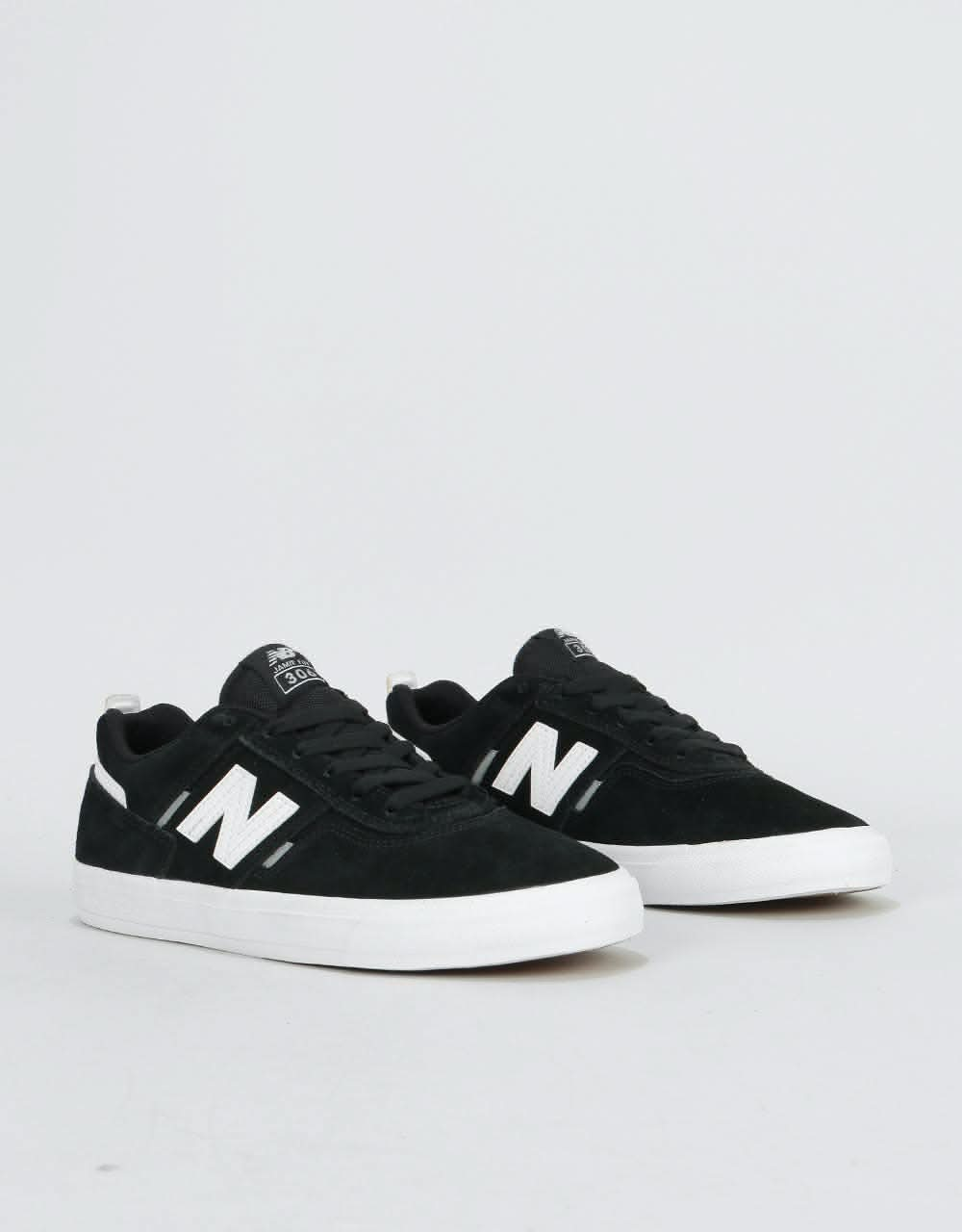 New Balance Numeric 306 Skate Shoes - Black/White