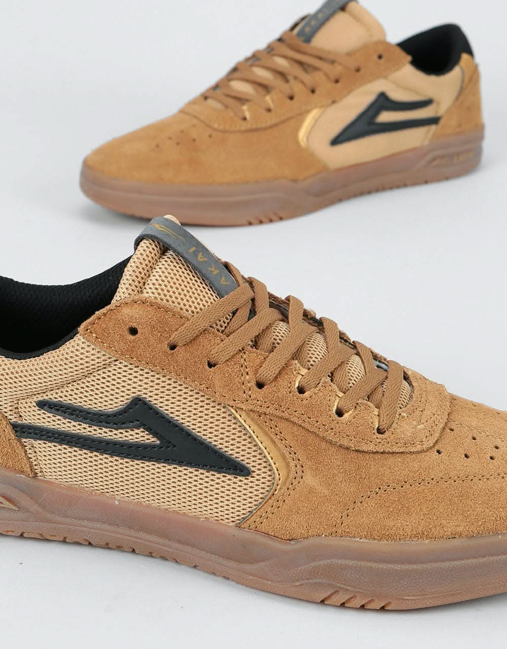 Lakai Atlantic Skate Shoes - Tan/Gum