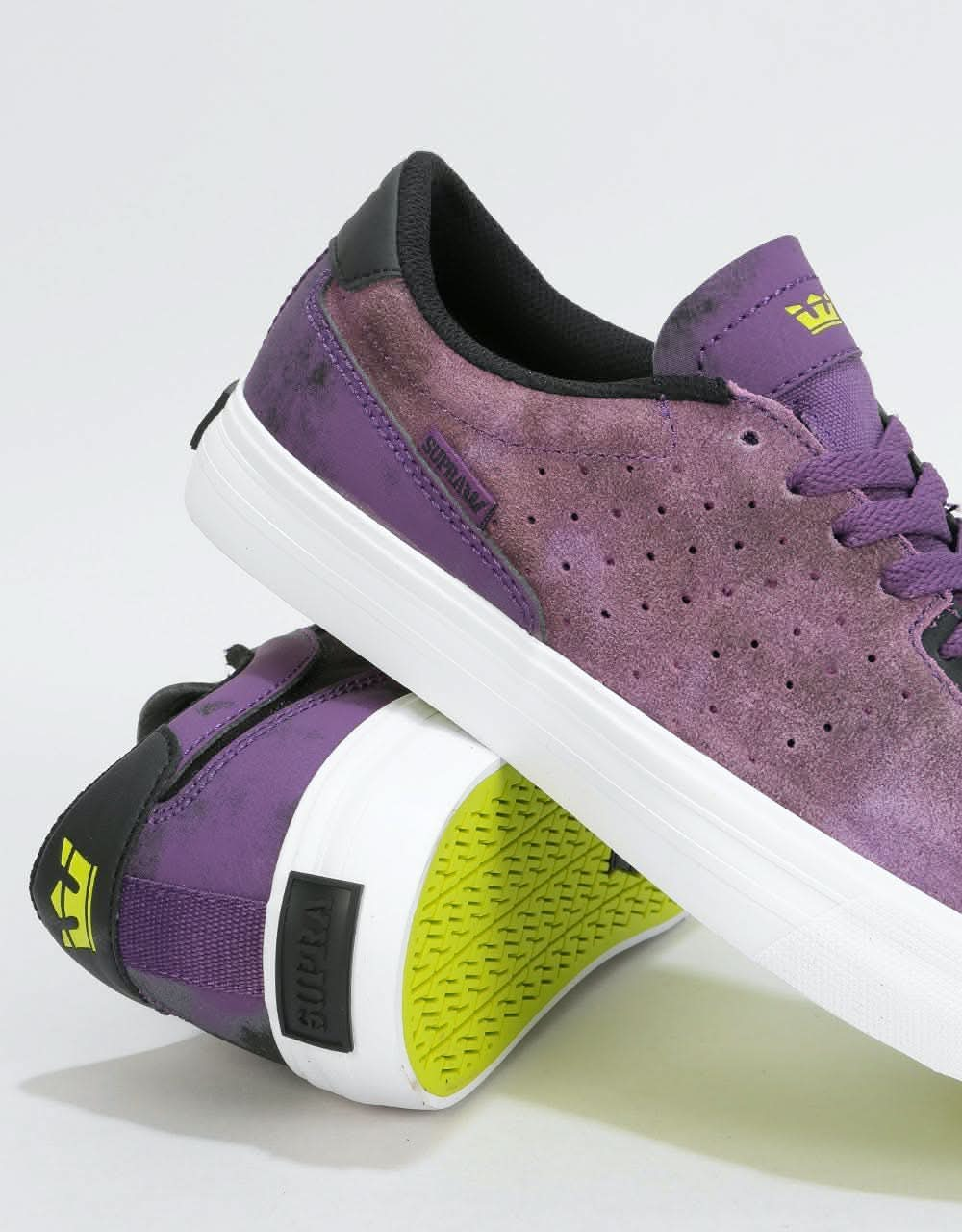 Supra Lizard Skate Shoes - Tie Dye/White