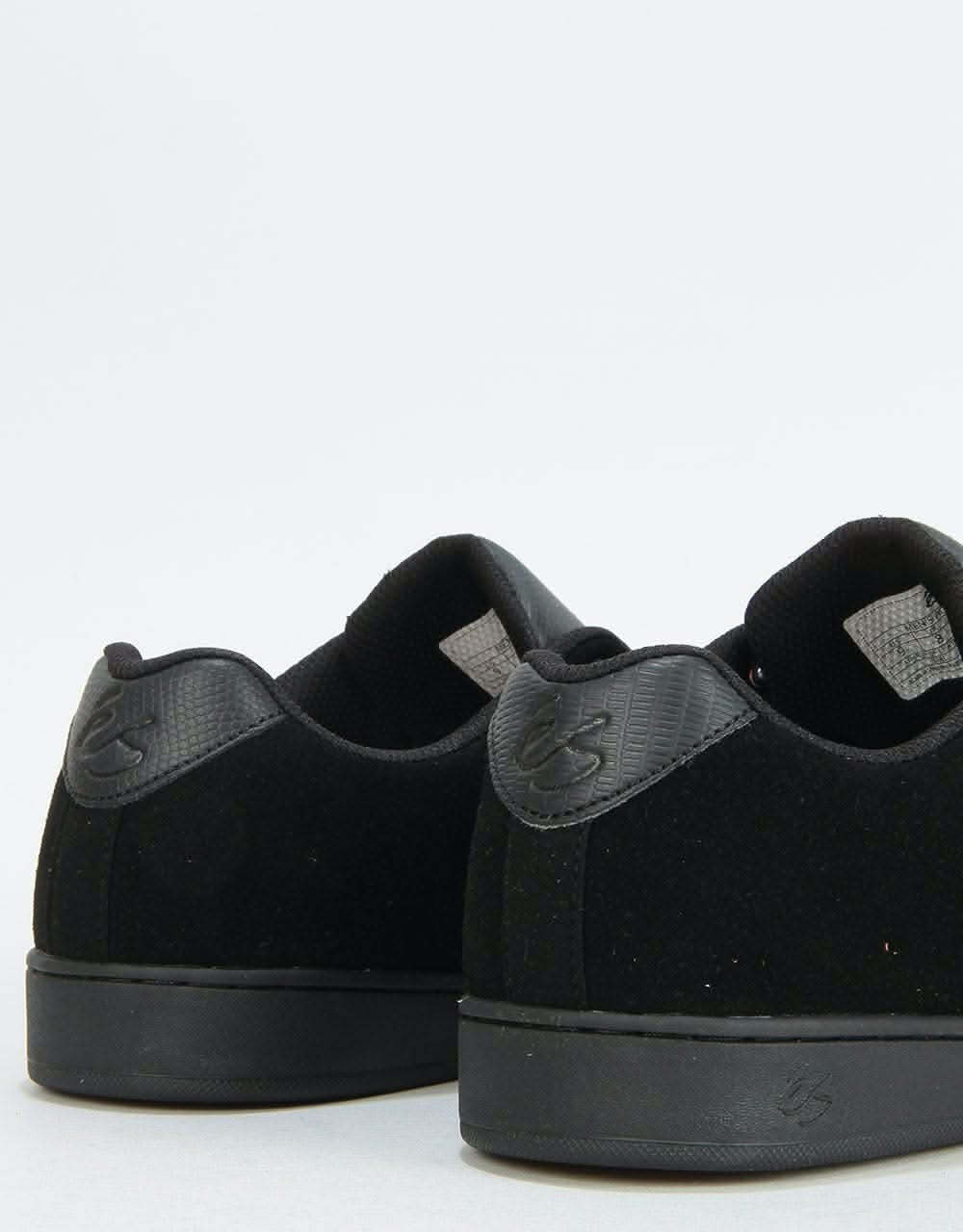 éS Accel Slim Skate Shoes - Black/Black/Black