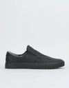 Nike SB Zoom Janoski Slip RM Crafted Skate Shoes - Black/Black-Black