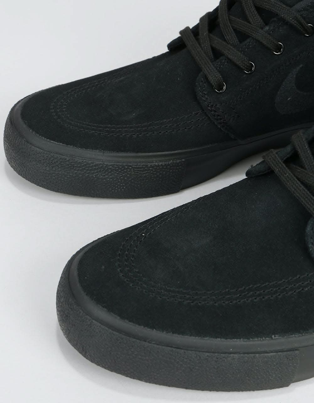 Nike SB Zoom Janoski Mid RM Skate Shoes - Black/Black-Black-Black