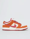 Nike SB Dunk Low Pro Skate Shoes - Dark Russet/Cedar-Summit White