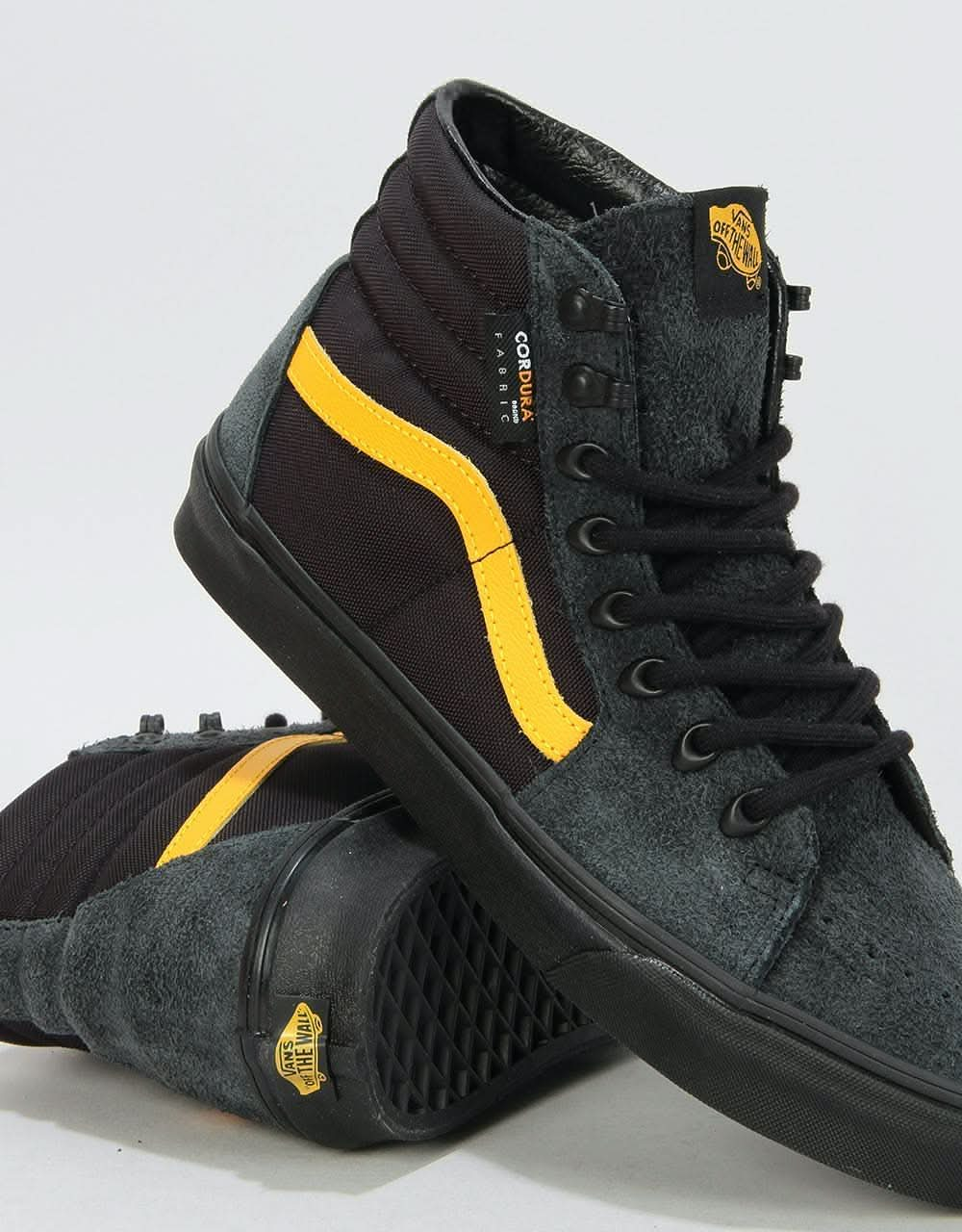 Vans Sk8-Hi Skate Shoes - (Cordura) Black