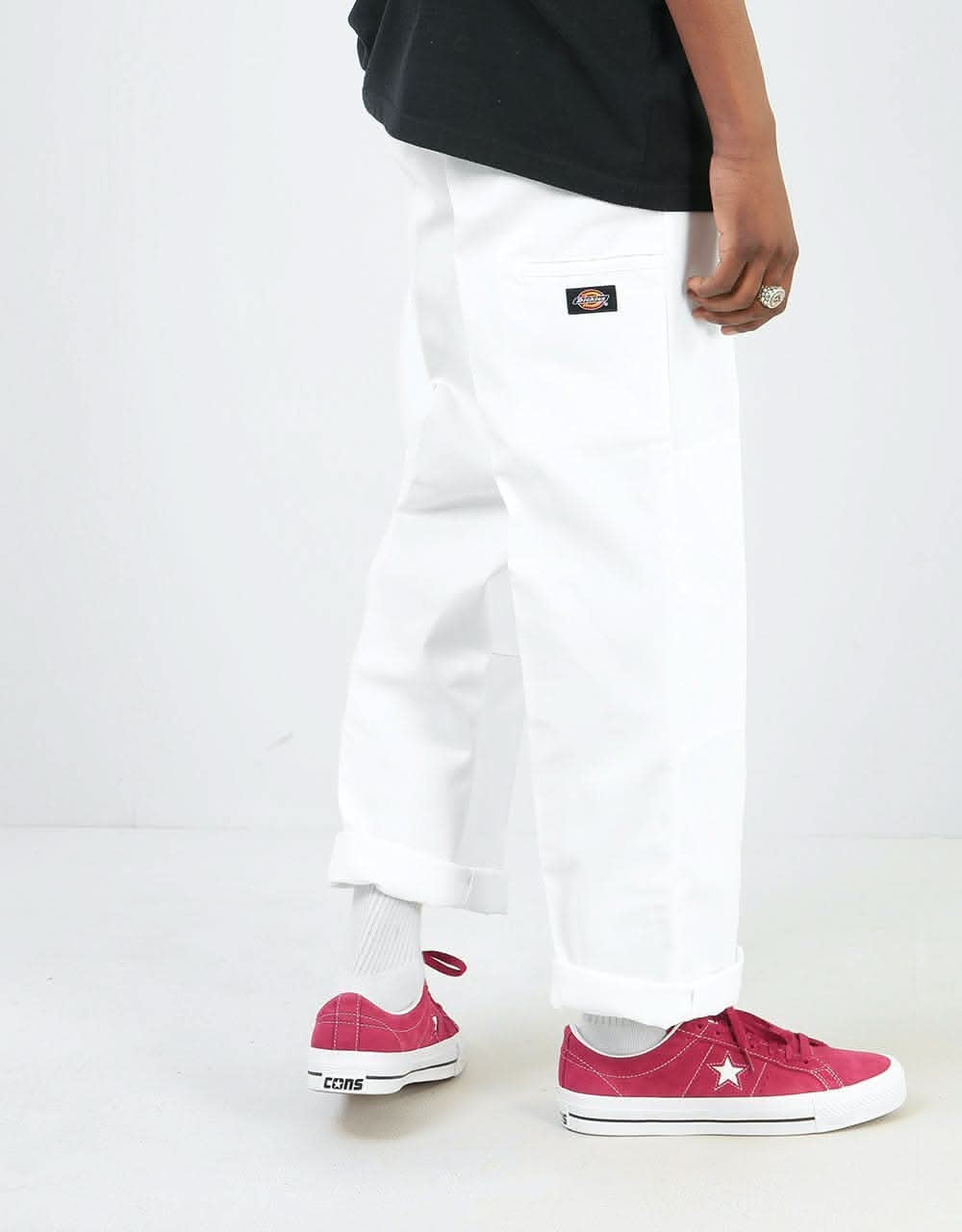 Dickies Double Knee Work Pant - White