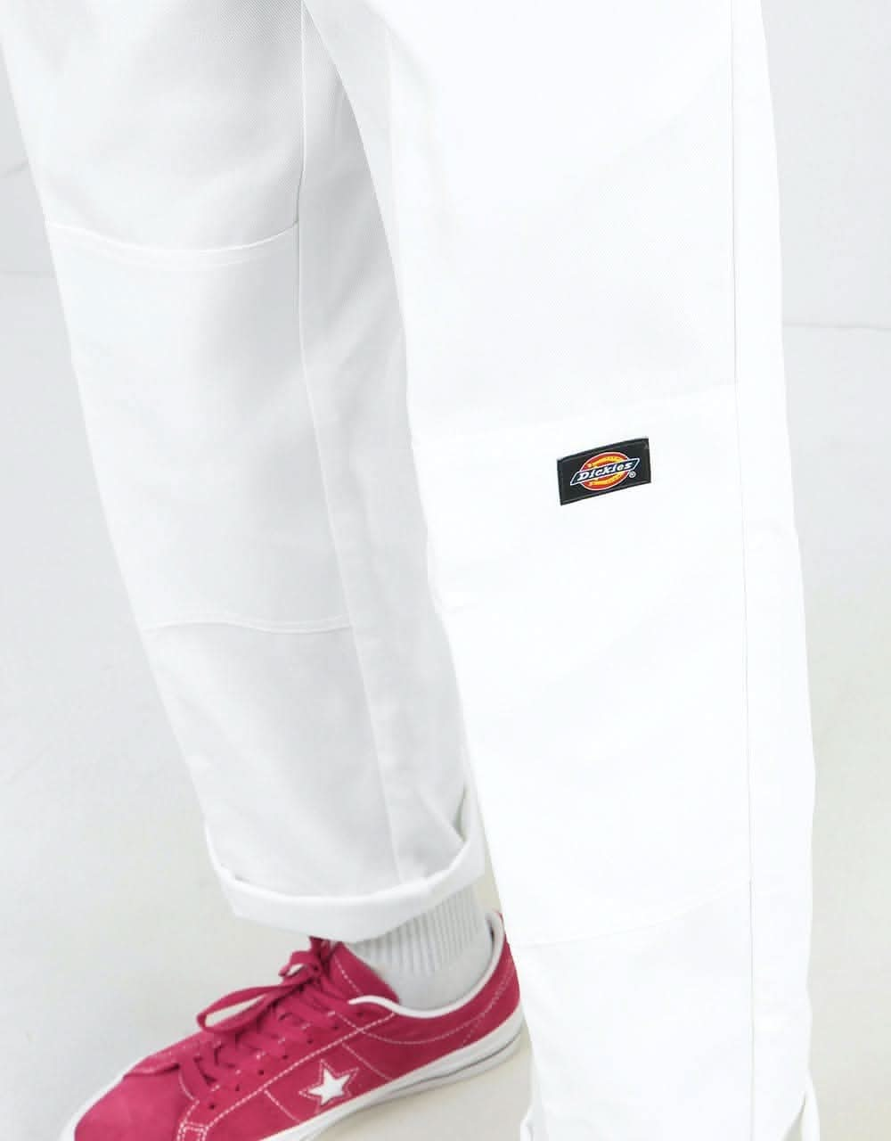 Dickies Double Knee Work Pant - White