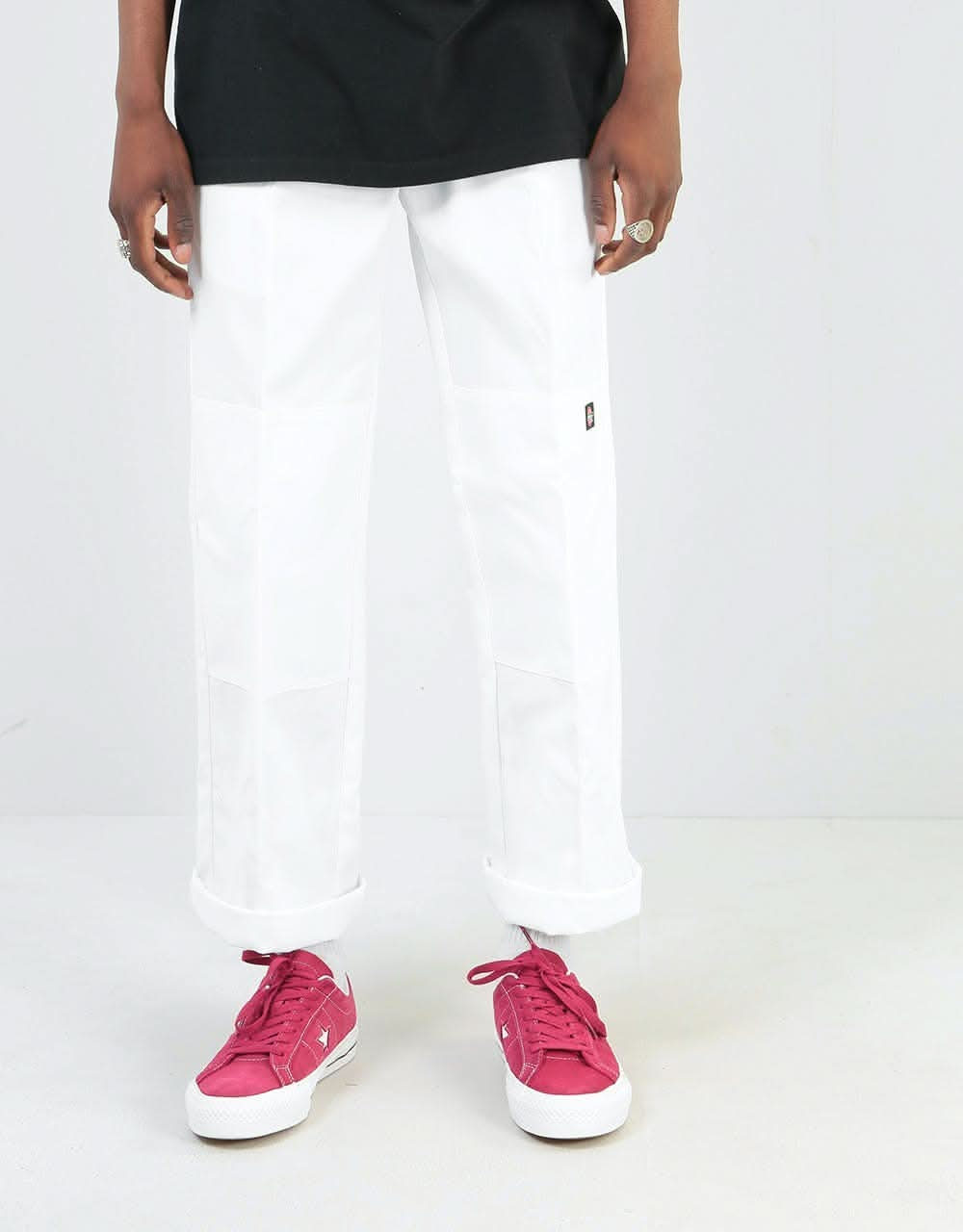 Dickies Double Knee Work Pant - White