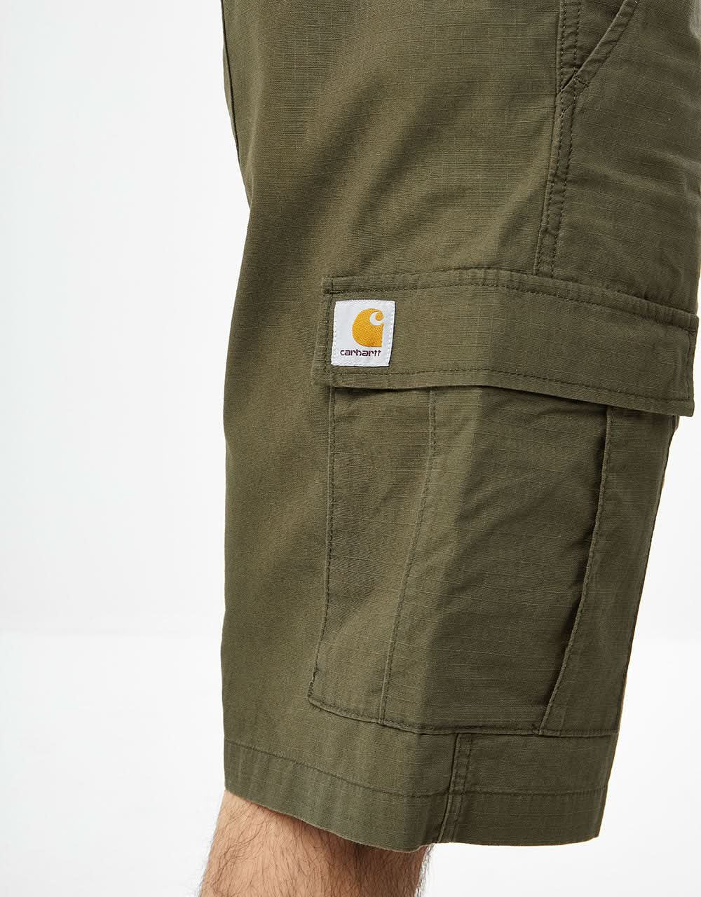 Carhartt WIP Aviation Short - Cyprès (rincé)