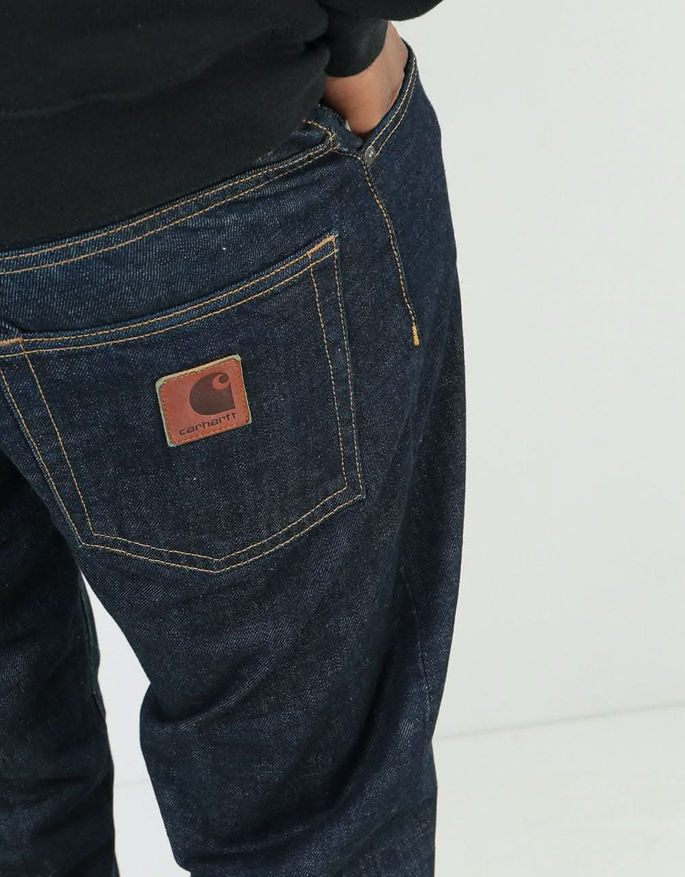 Carhartt WIP Klondike Pant - Blue (Rinsed)