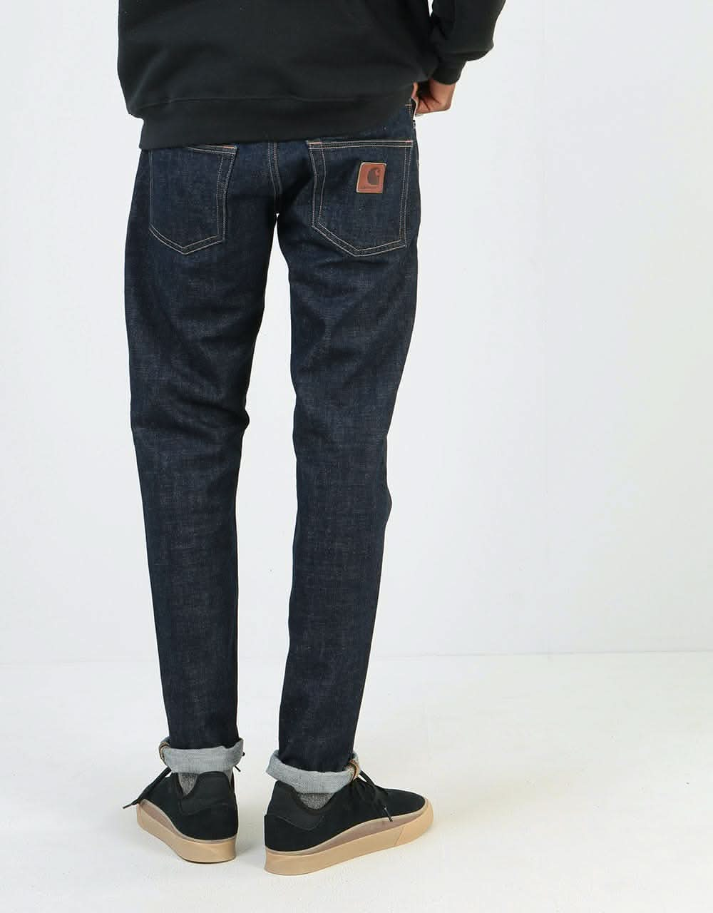 Carhartt WIP Klondike Pant - Blue (Rinsed)