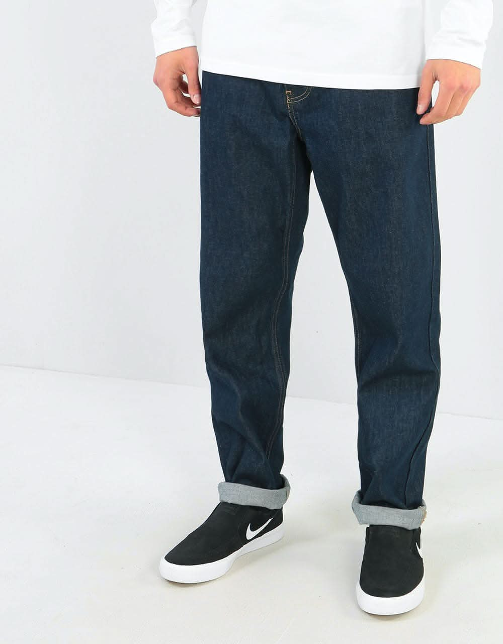 Carhartt WIP Newel Pant - Blue (Rinsed)