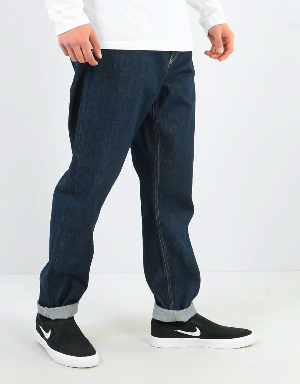 Carhartt WIP Newel Pant - Blue (Rinsed)