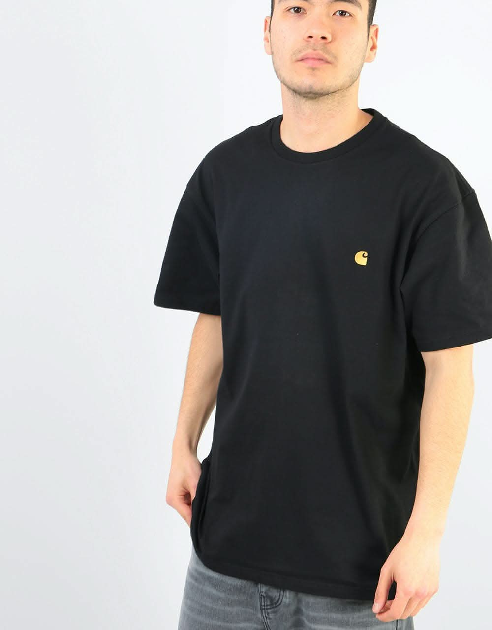 Carhartt WIP S/S Chase T-Shirt - Black/Gold