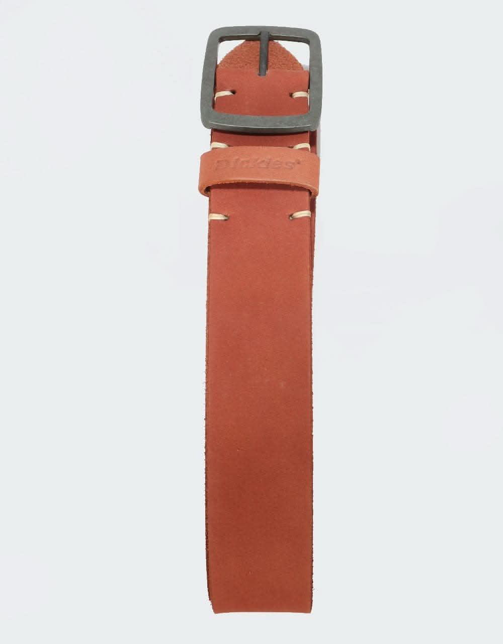 Dickies Eagle Lake Leather Belt - Chestnut