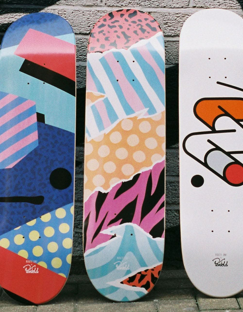 Route One x Mr. Penfold Tear Down Skateboard Deck - 8.25"