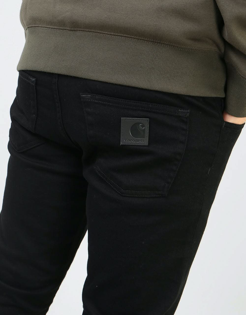 Carhartt WIP Rebel Pant - Black (Rinsed)