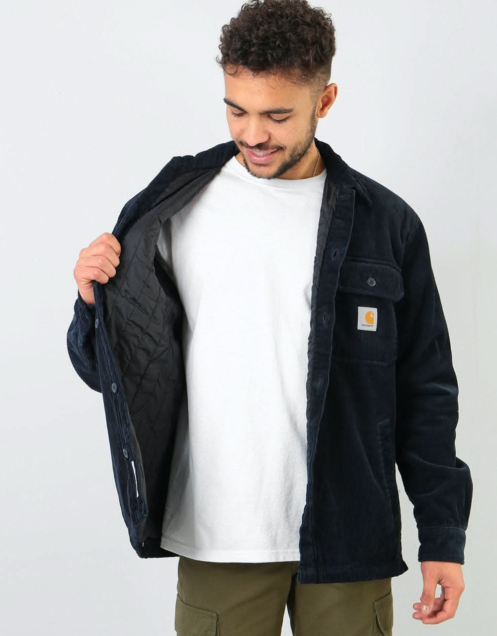 Carhartt WIP Whitsome Shirt Jacket - Dark Navy