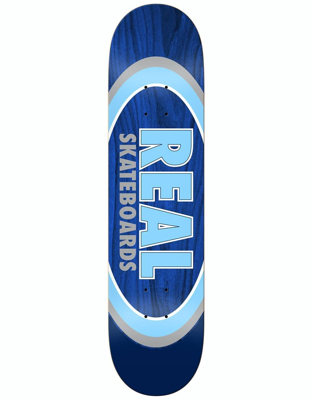 Real Team Dual Oval Skateboard Deck - 8.25"