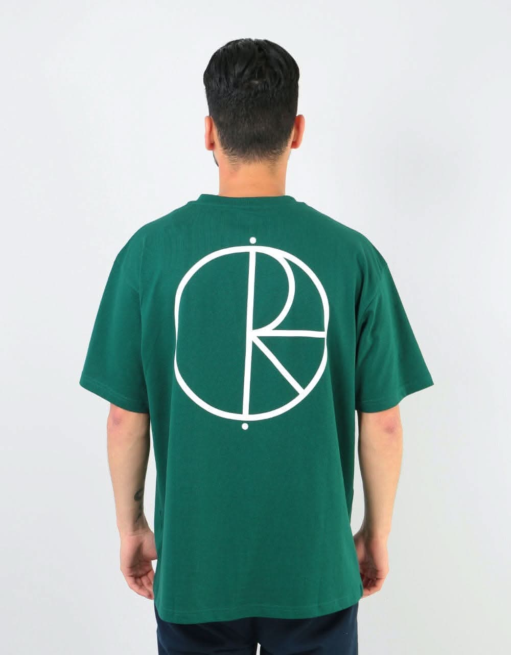 Polar Stroke Logo T-Shirt - Dark Green