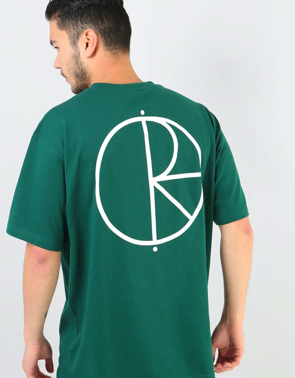 Polar Stroke Logo T-Shirt - Dark Green