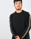 Pass Port International Ribbon L/S T-Shirt - Black