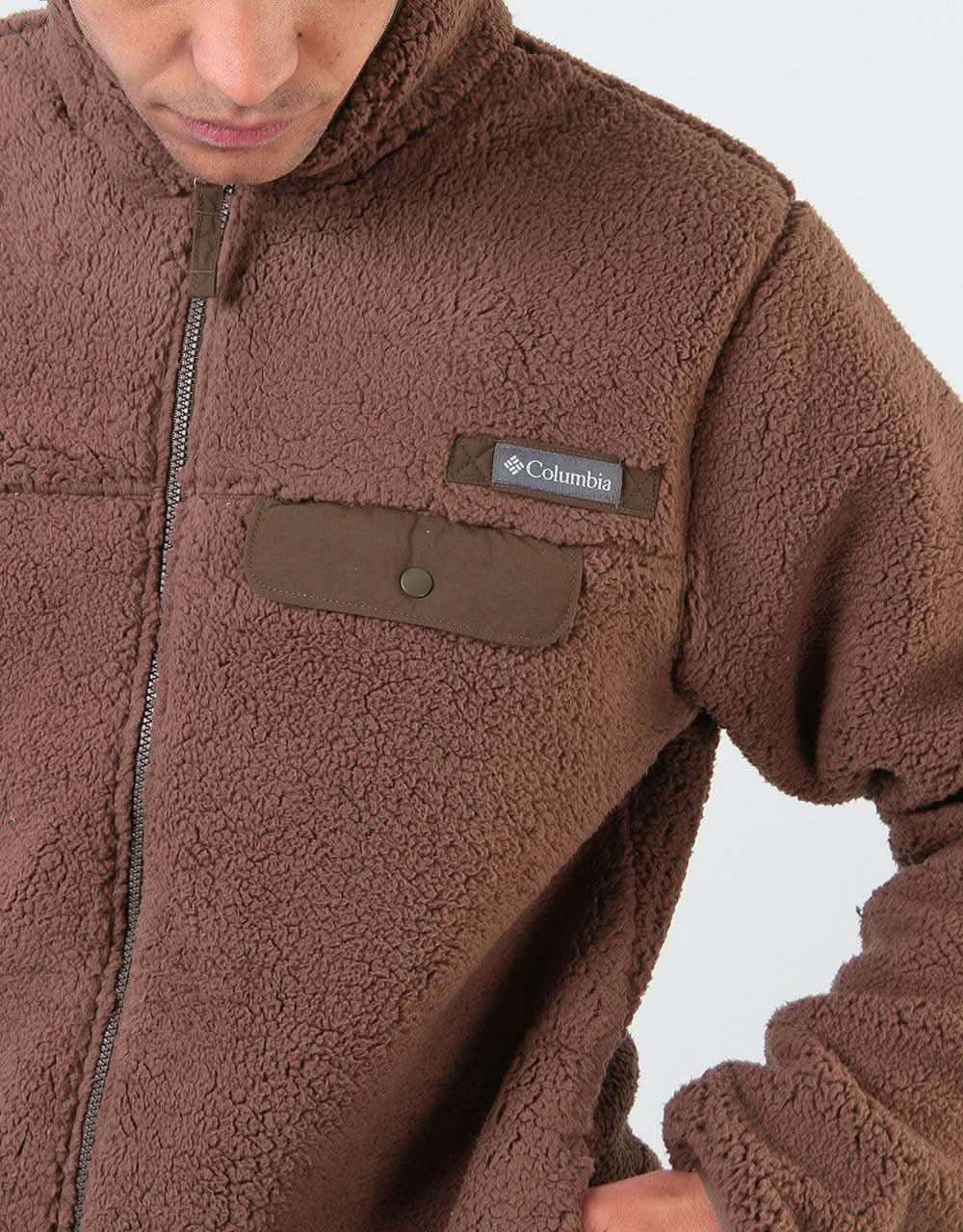 Columbia Mountain Side™ Heavyweight FZ Fleece - Olive Green