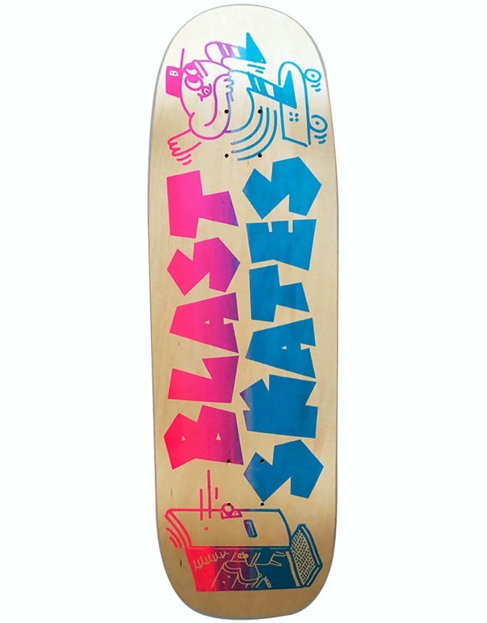 Blast Ragin Skateboard Deck - 9.5"