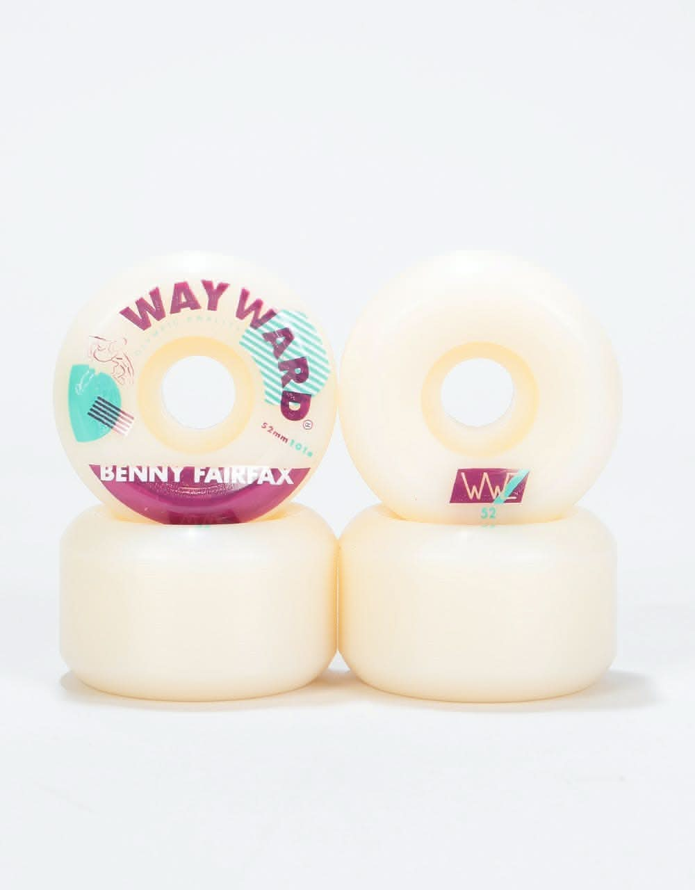 Wayward Fairfax Hurdle Funnel Cut 101a Skateboard Wheel - 52mm