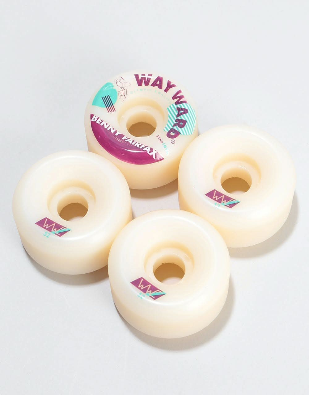 Wayward Fairfax Hurdle Funnel Cut 101a Skateboard Wheel - 52mm