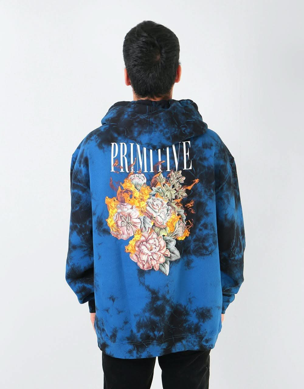 Primitive Revenge Pullover Hoodie - Washed Navy