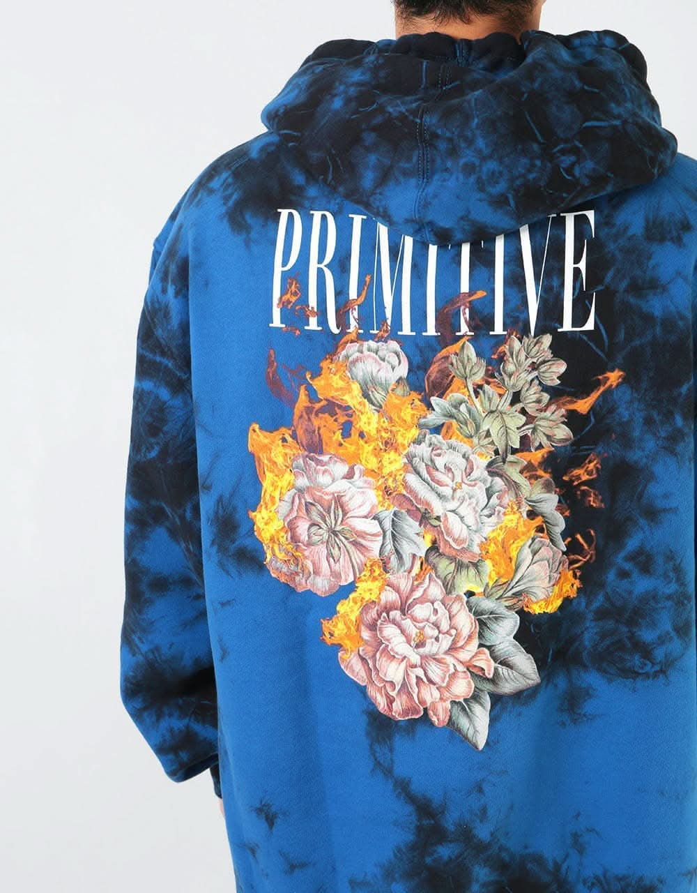 Primitive Revenge Pullover Hoodie - Washed Navy