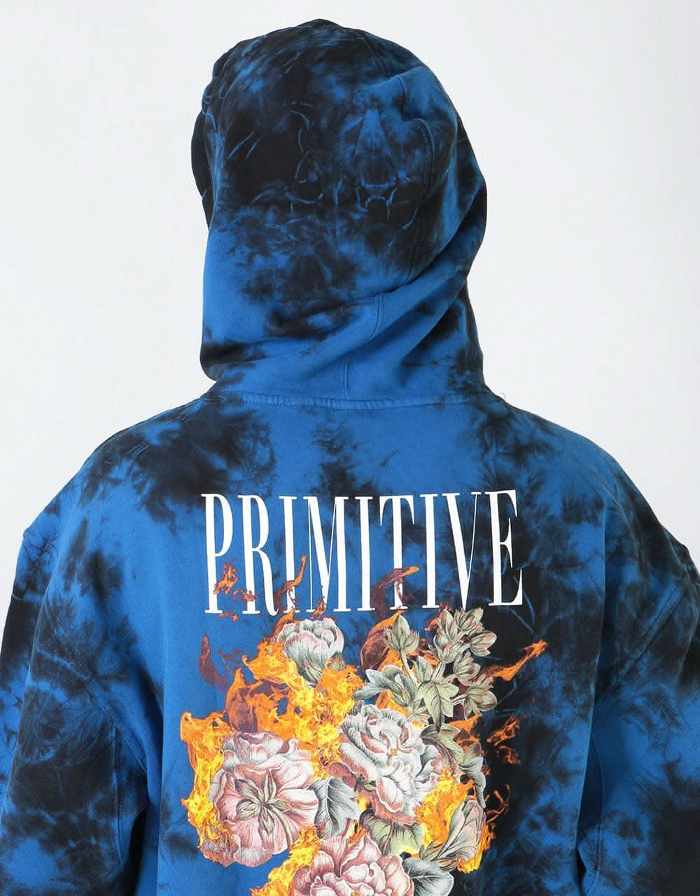 Primitive Revenge Pullover Hoodie - Washed Navy