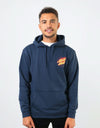 Santa Cruz Flame Hand Pullover Hoodie - Dark Navy