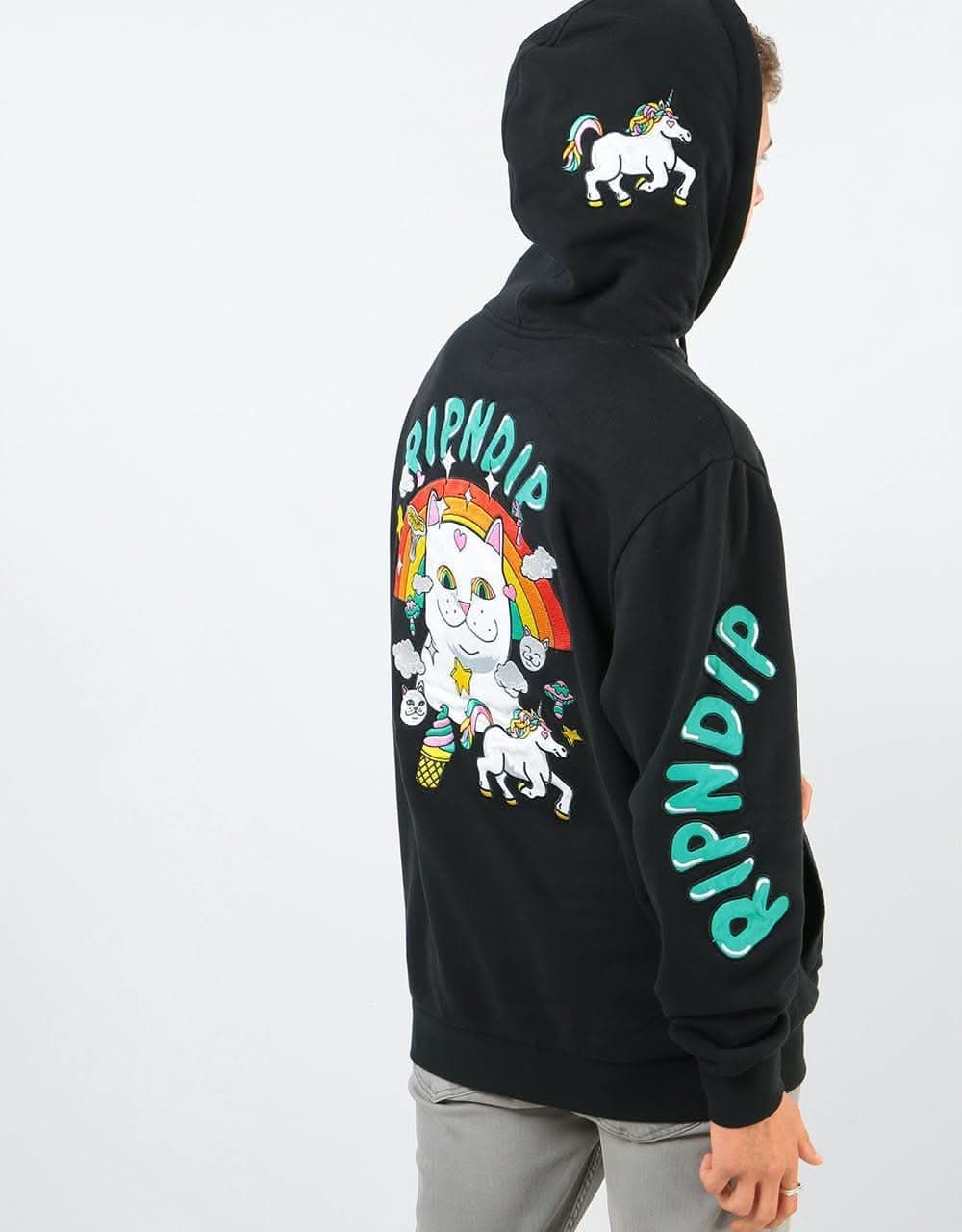 RIPNDIP Nermland Pullover Hoodie - Black