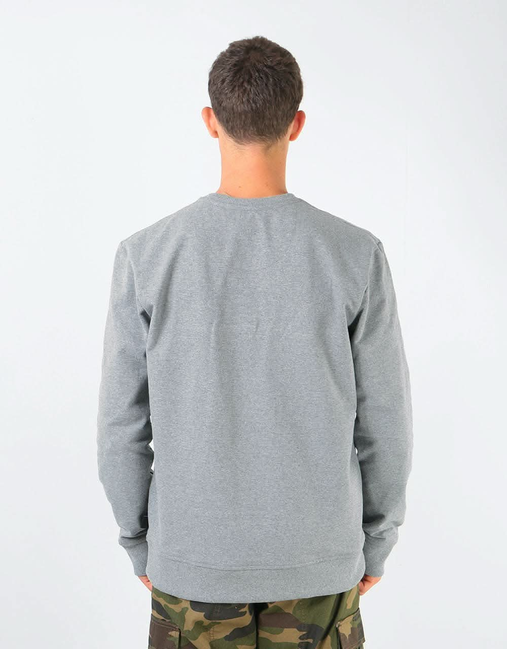 Patagonia P-6 Label Uprisal Crew Sweatshirt - Gravel Heather