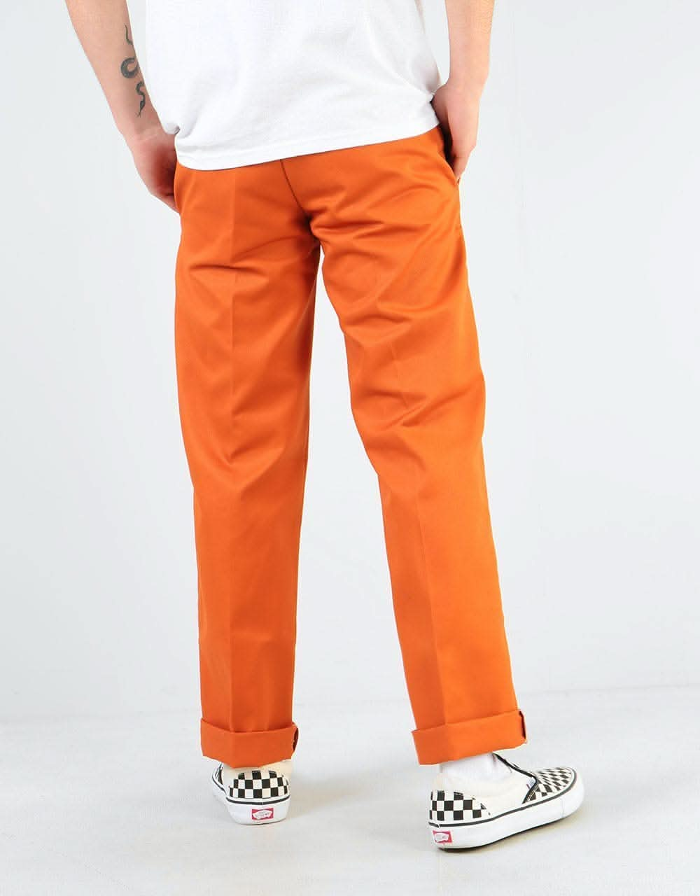 Dickies 873 Slim Straight Work Pant - Rust