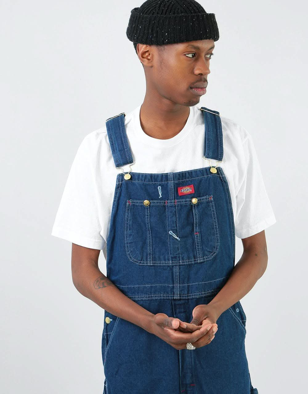 Dickies Dungarees - Indigo Blue