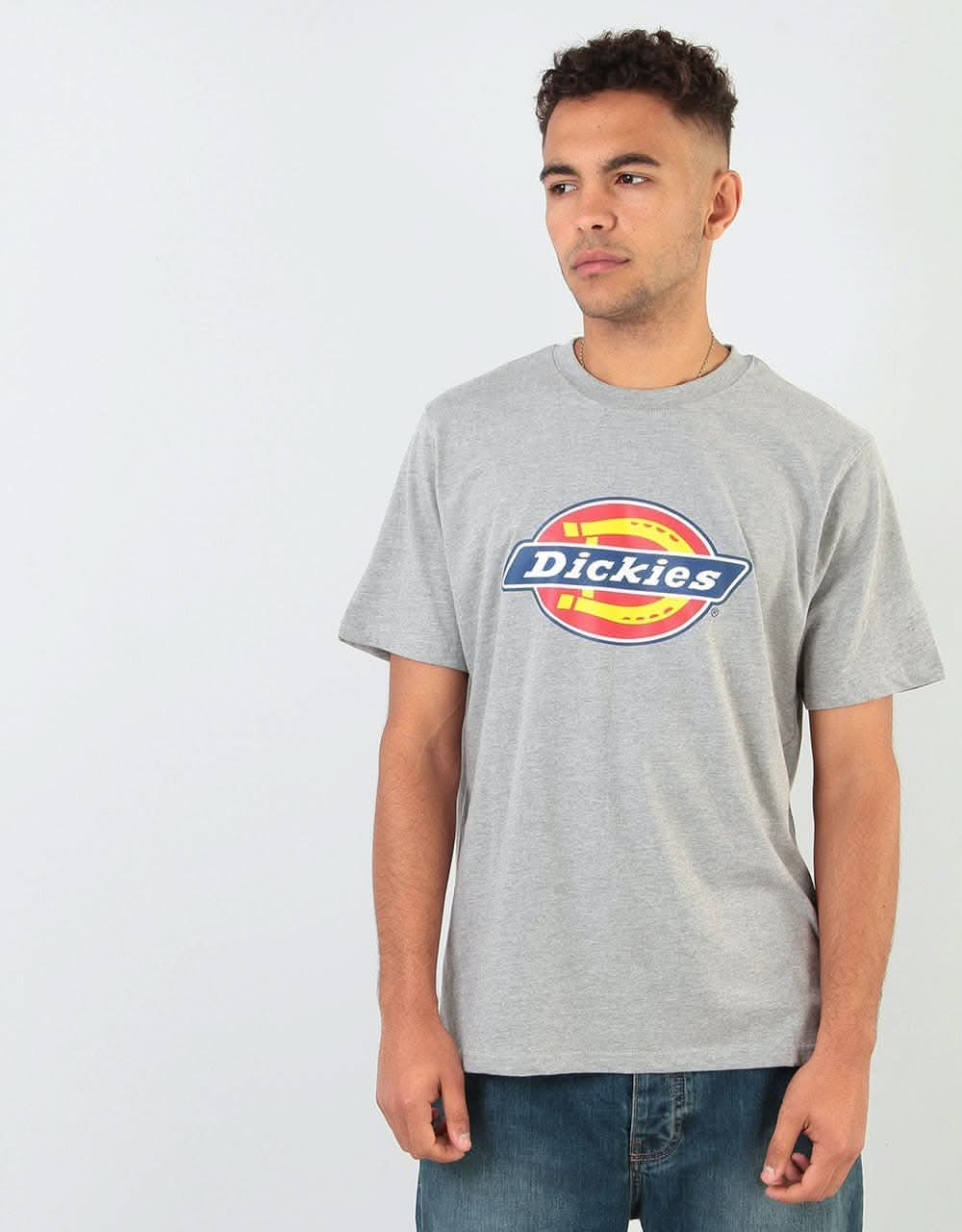 Dickies Horseshoe T-Shirt - Grey Melange